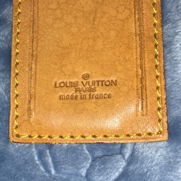 Louis Vuitton Large luggage tag. #4 - Picture 3 of 3